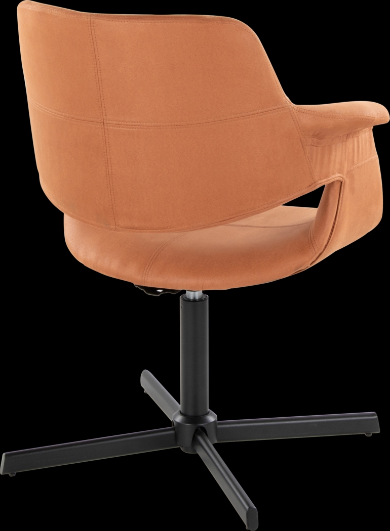 Donneita Brown Swivel Accent Chair - Thumbnail - Image 4