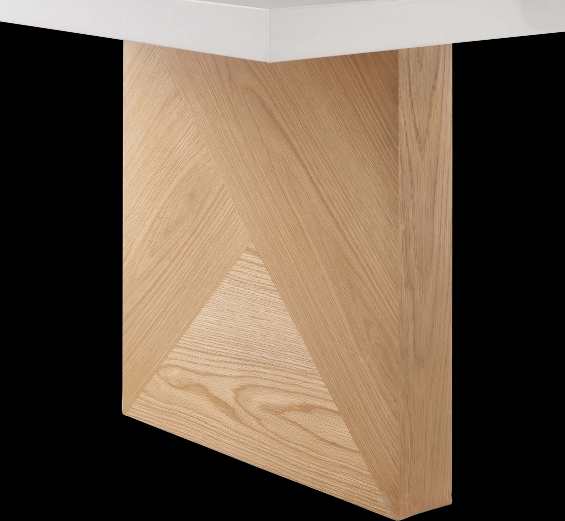 Donnellon White Dining Table - Thumbnail - Image 6