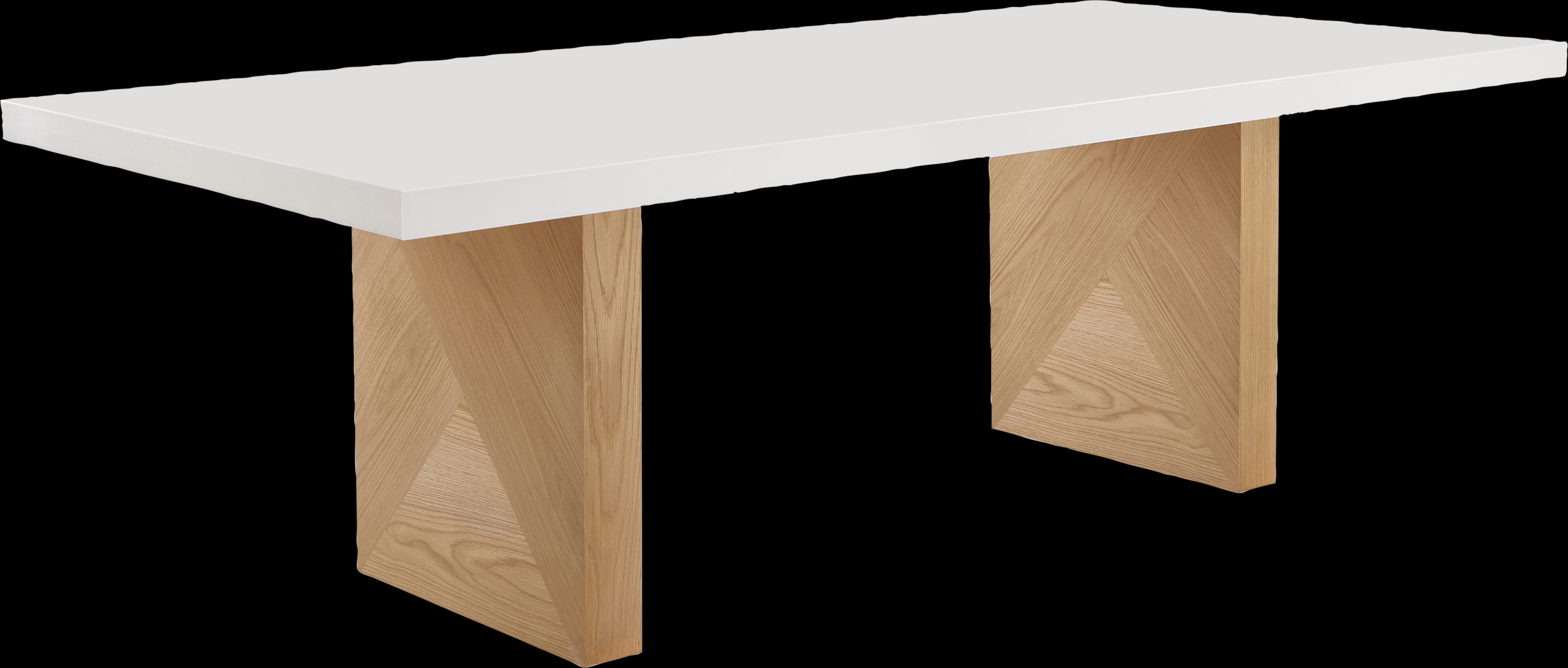 Donnellon White Dining Table - Thumbnail - Image 1