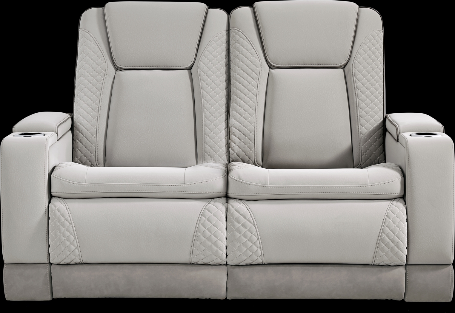 Donovan Park Gray 7 Pc Living Room with Dual Power Reclining Sofa - Thumbnail - Image 13