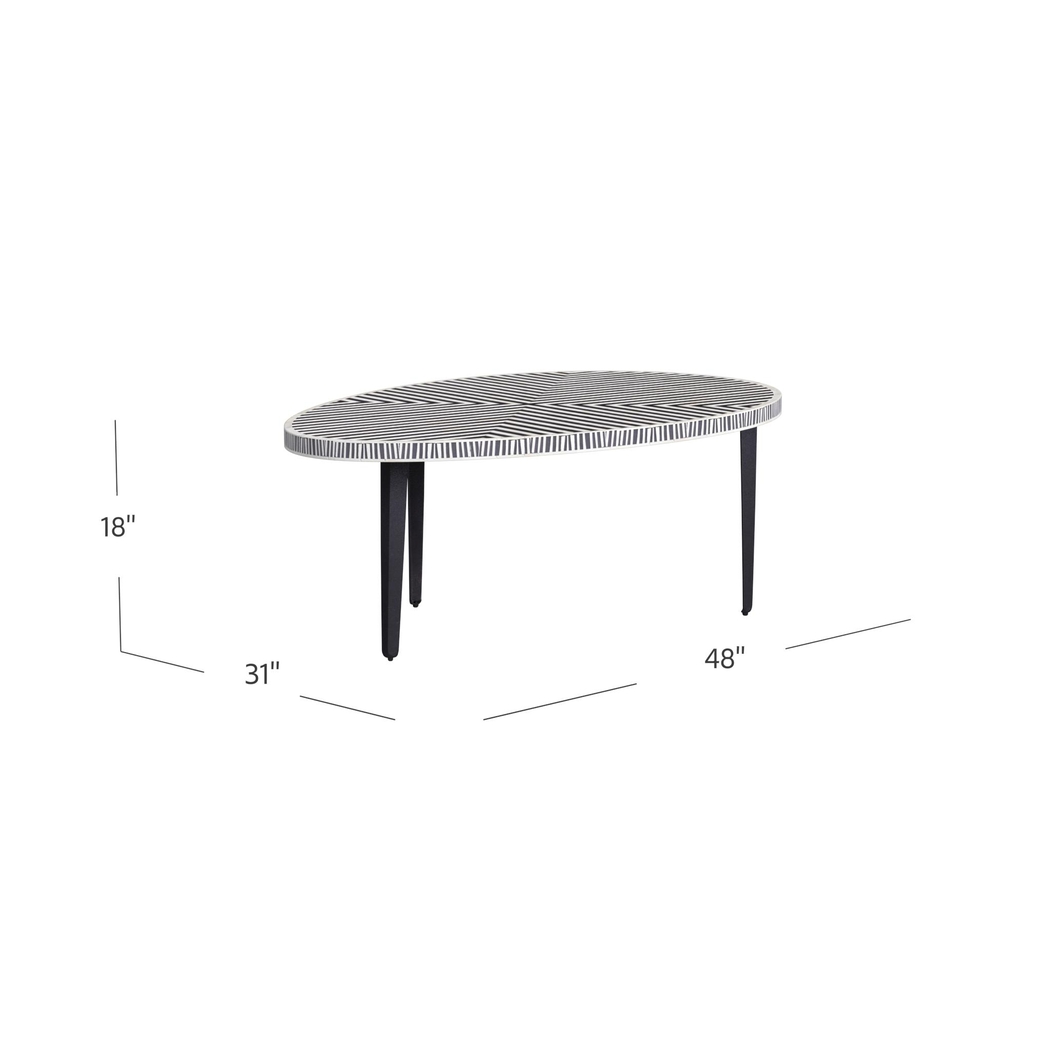 Donruss Black Cocktail Table - Thumbnail - Image 4