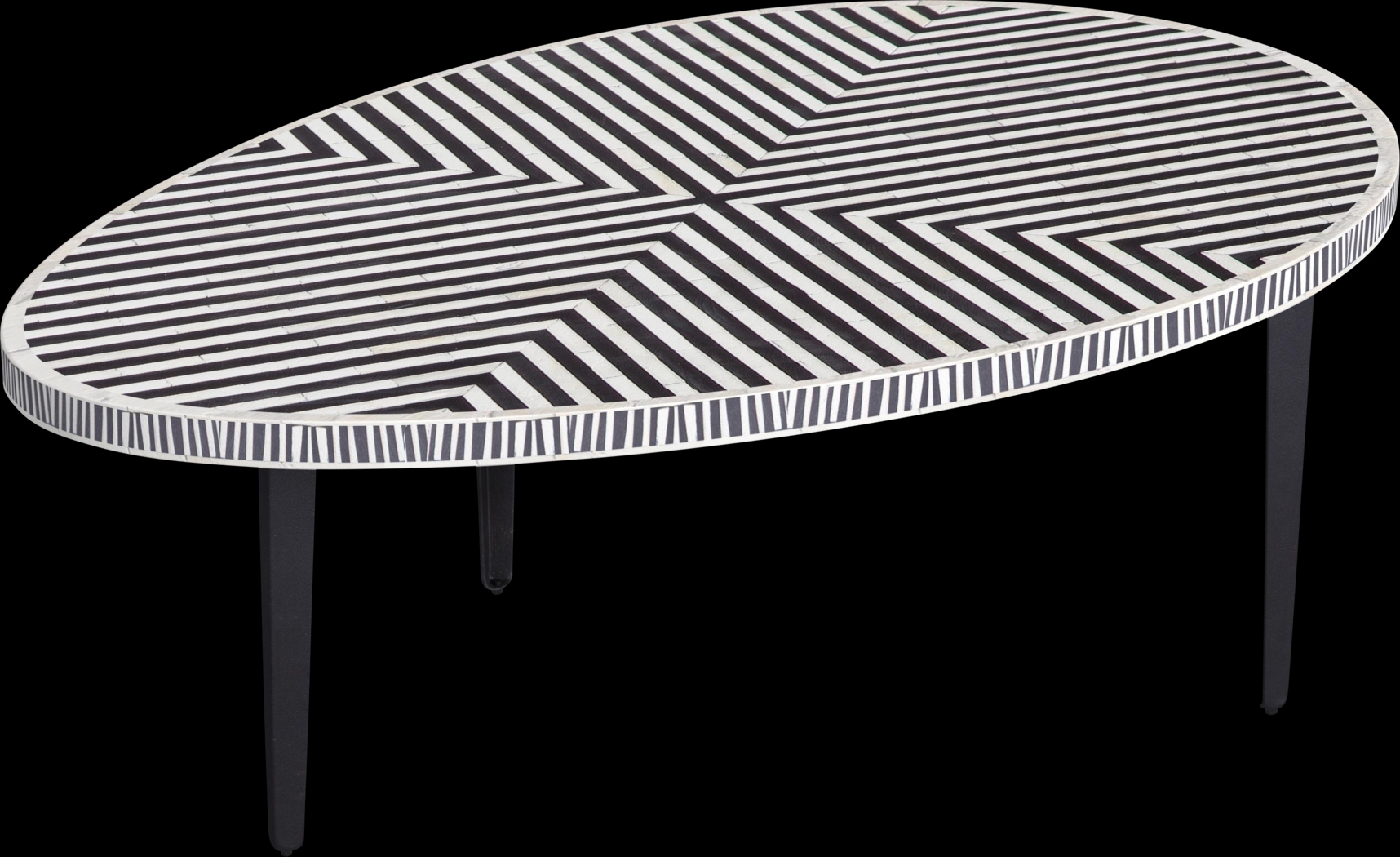 Donruss Black Cocktail Table - Thumbnail - Image 1