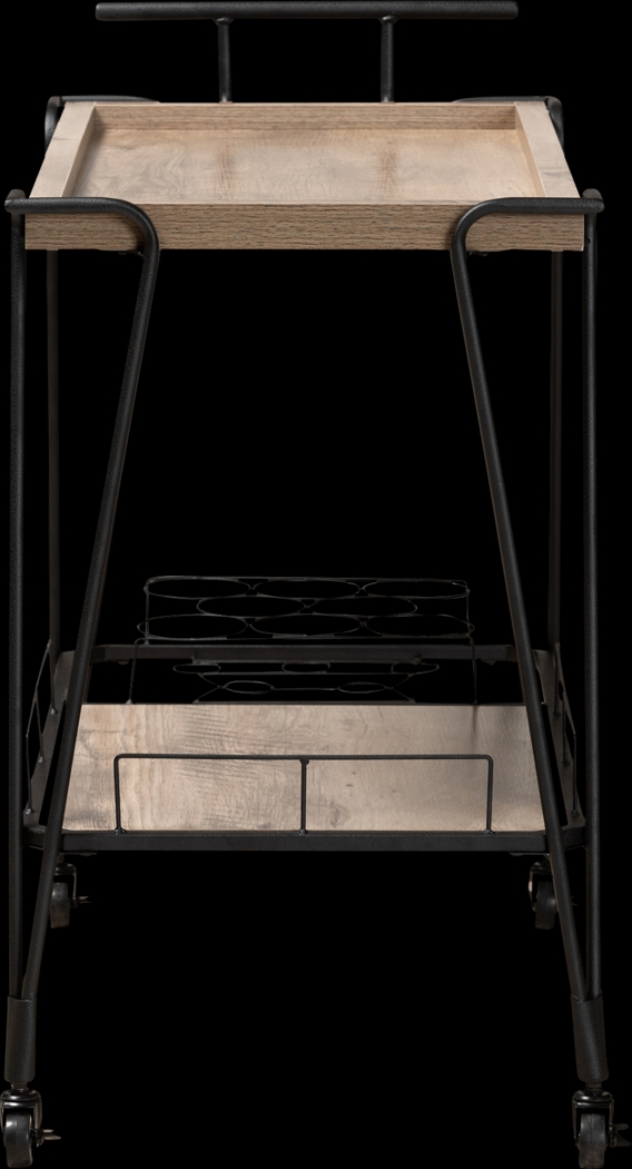 Donset Brown Kitchen Cart - Thumbnail - Image 3