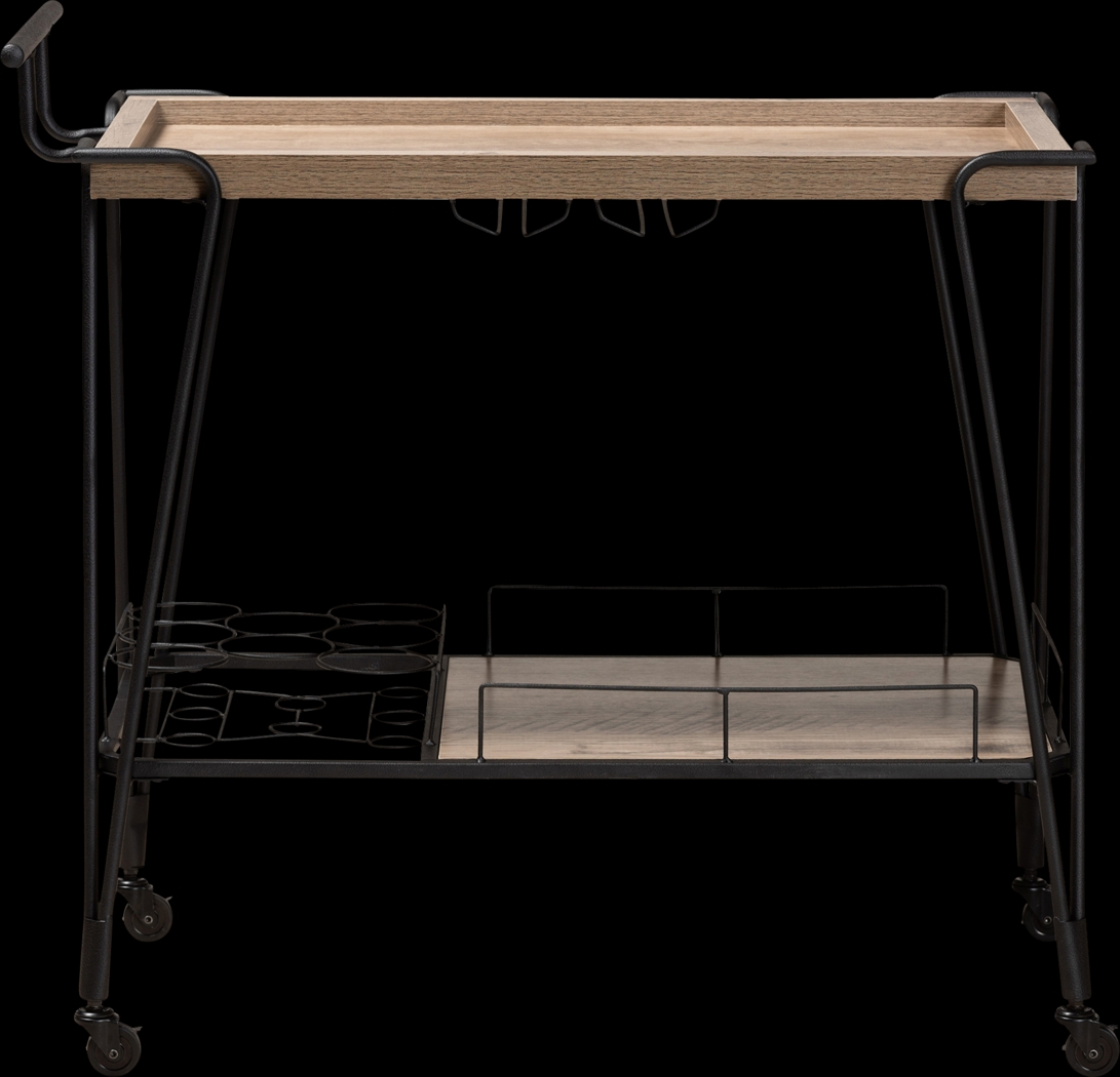 Donset Brown Kitchen Cart - Thumbnail - Image 4