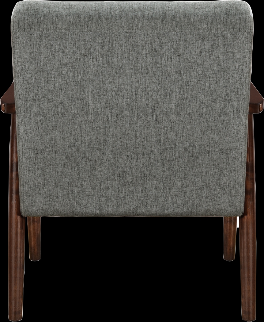 Donvick Gray Accent Chair - Thumbnail - Image 5