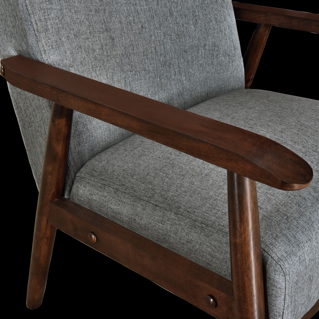 Donvick Gray Accent Chair - Thumbnail - Image 6
