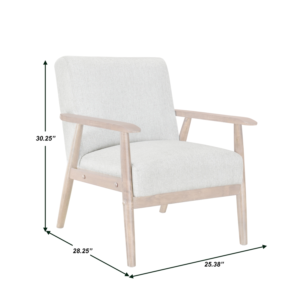 Donvick Gray Accent Chair - Thumbnail - Image 8