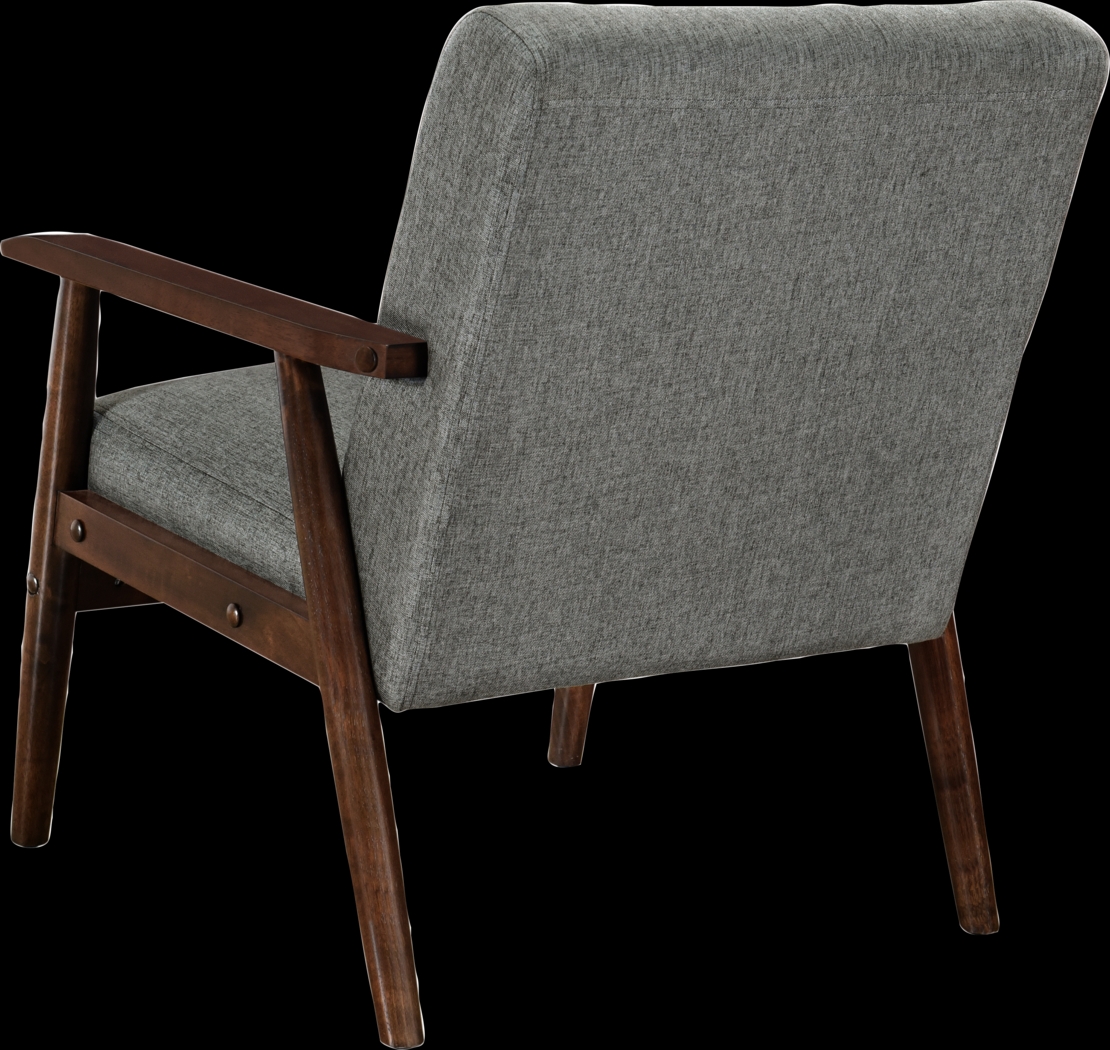 Donvick Gray Accent Chair - Thumbnail - Image 9