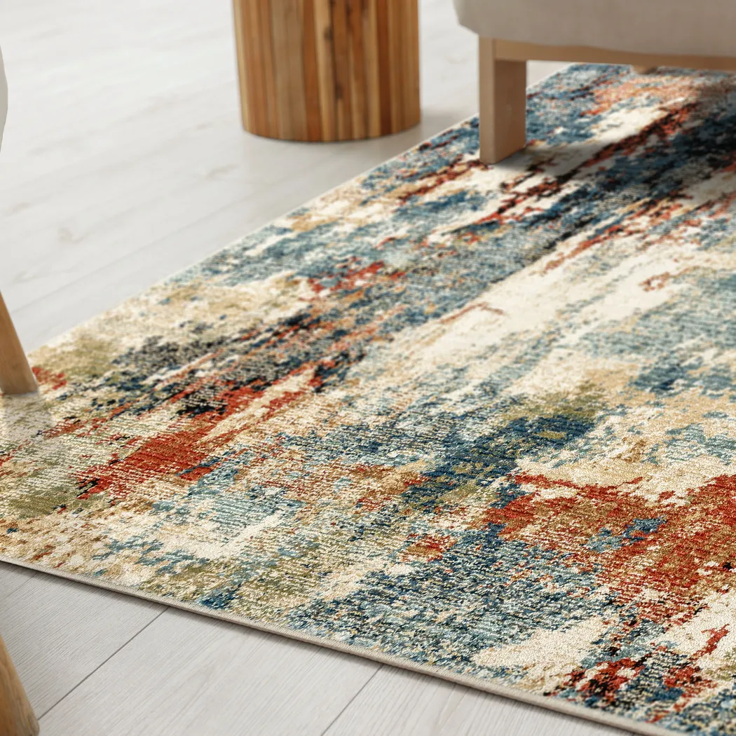Donzella Multi 7'8 x 10'x10 Rug - Thumbnail - Image 3