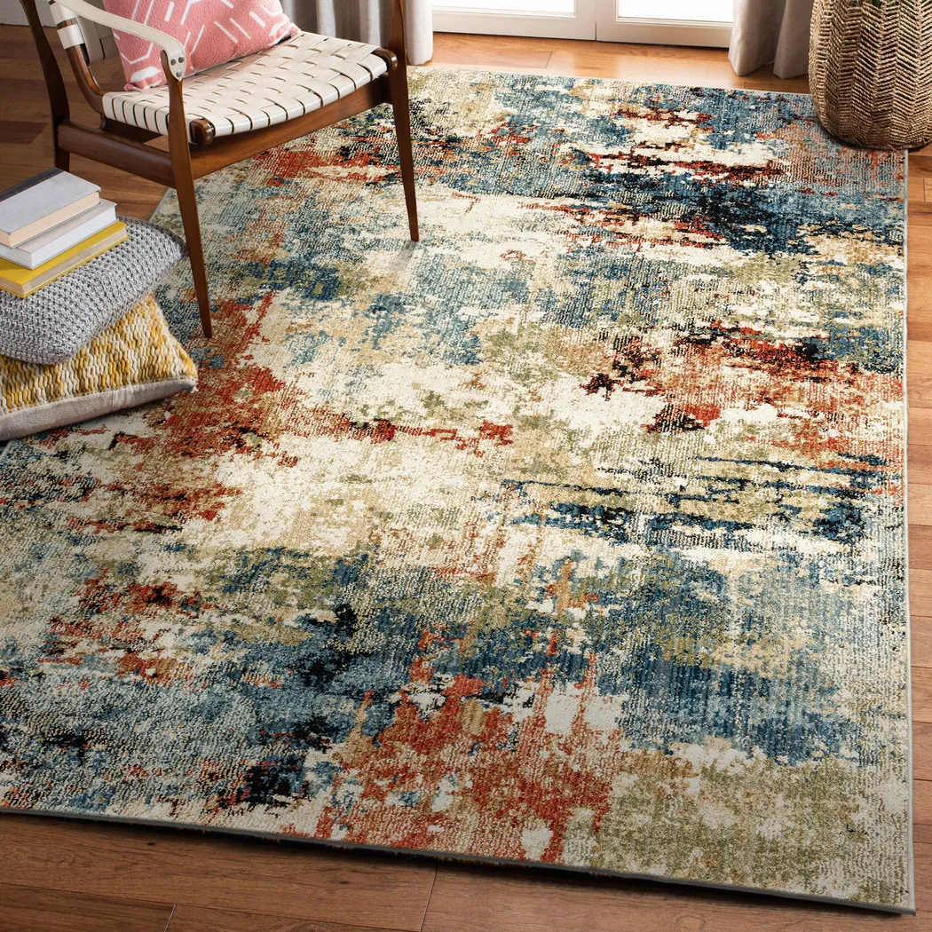Donzella Multi 7'8 x 10'x10 Rug - Thumbnail - Image 4