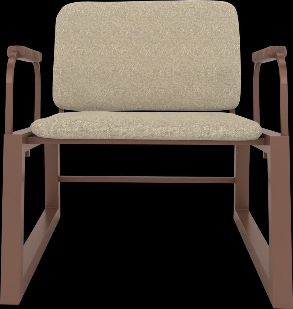 Doolan Beige Accent Chair - Thumbnail - Image 4