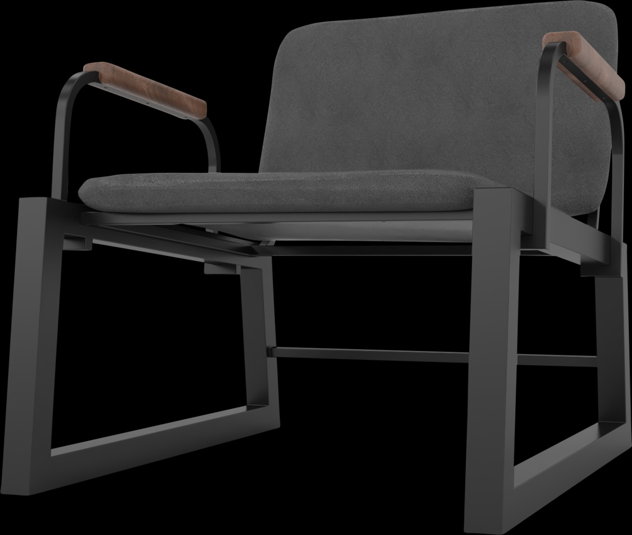 Doolan Black Accent Chair - Thumbnail - Image 5