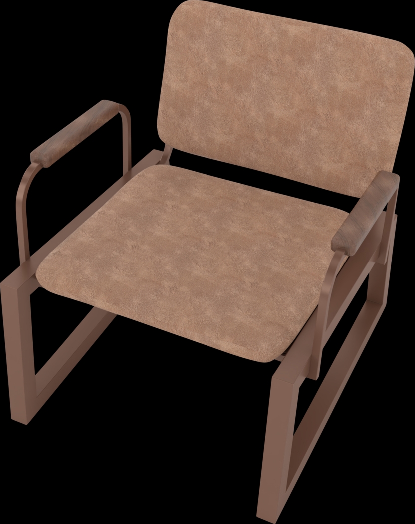 Doolan Brown Accent Chair - Thumbnail - Image 4