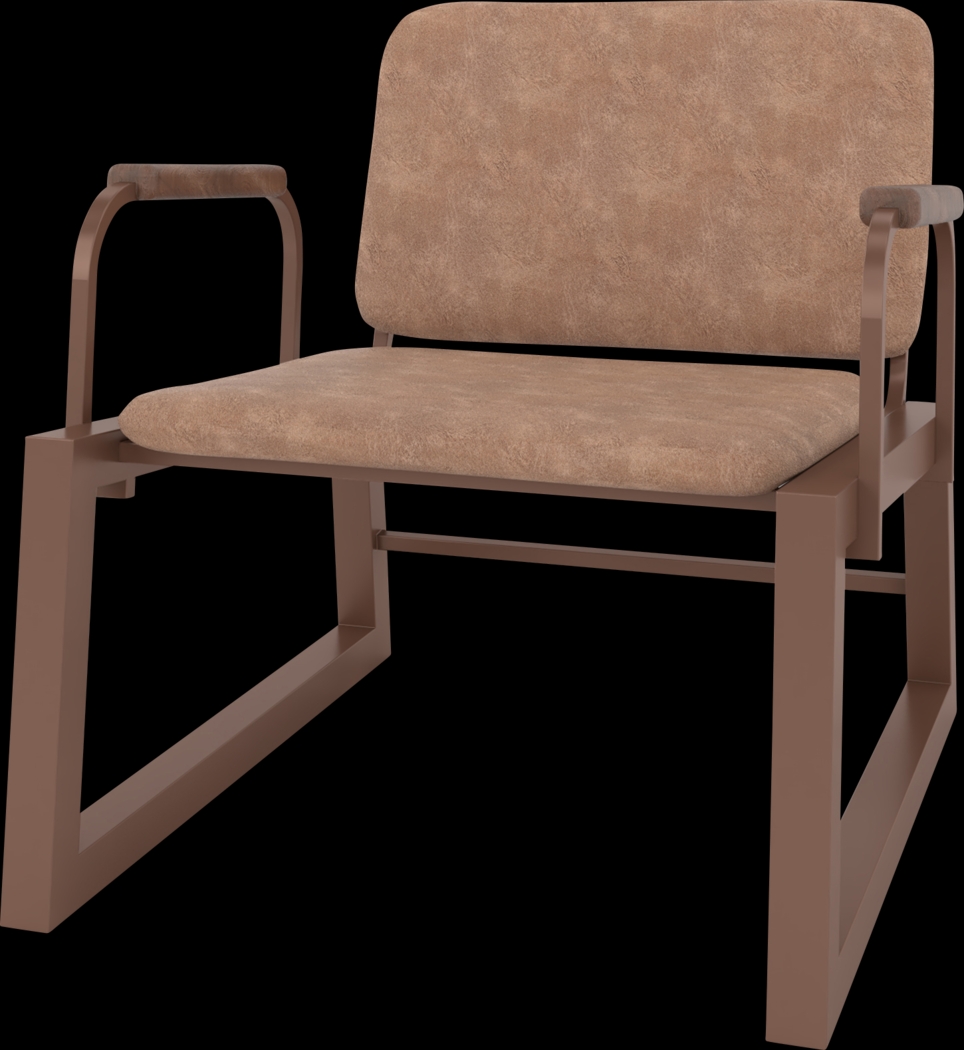 Doolan Brown Accent Chair - Thumbnail - Image 1