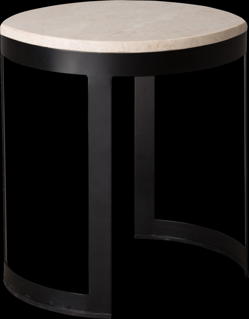 Doradale White Accent Table - Thumbnail - Image 1