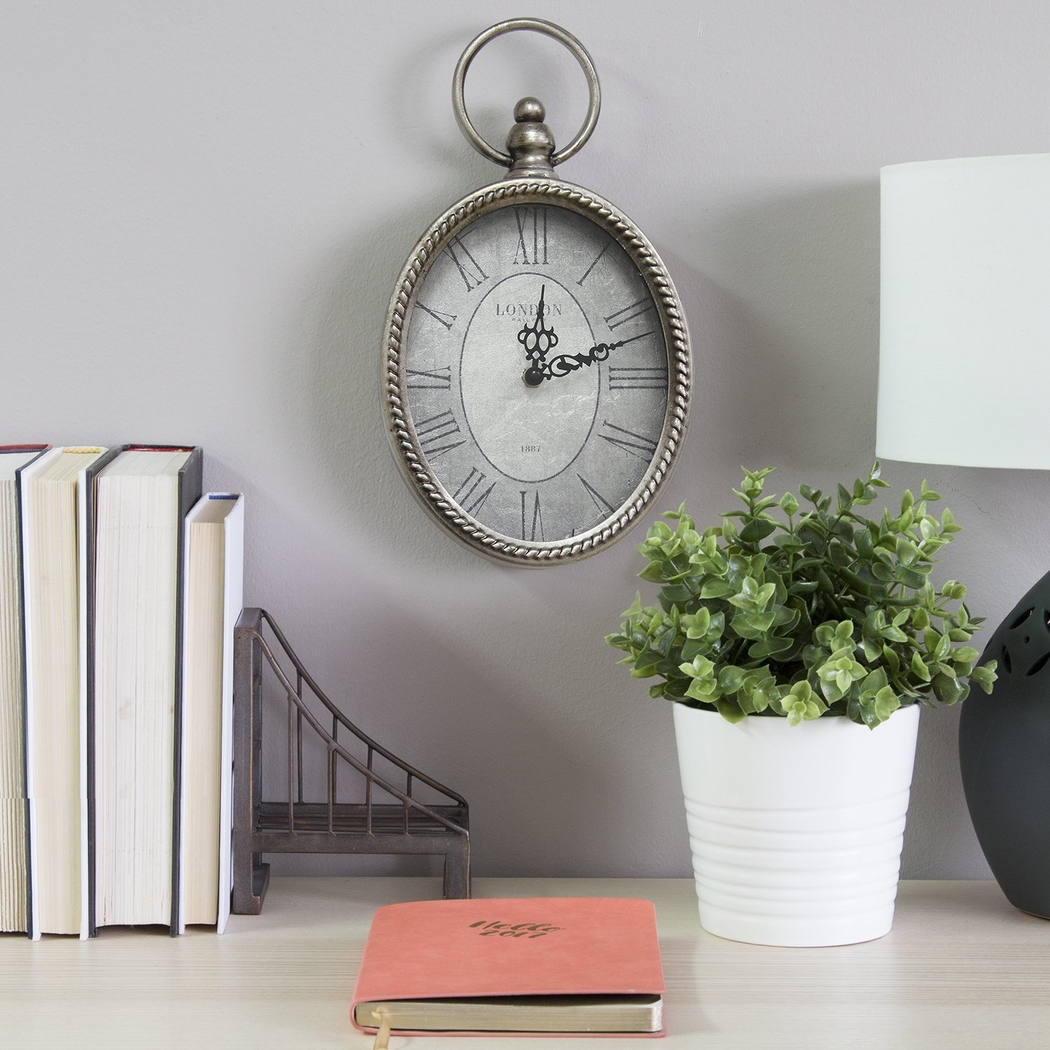 Doralis Silver Clock - Thumbnail - Image 2