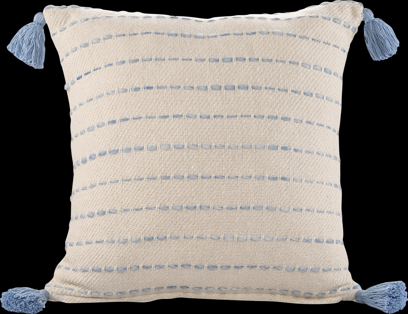 Dorath Blue Pillow, Set of 2 - Thumbnail - Image 3