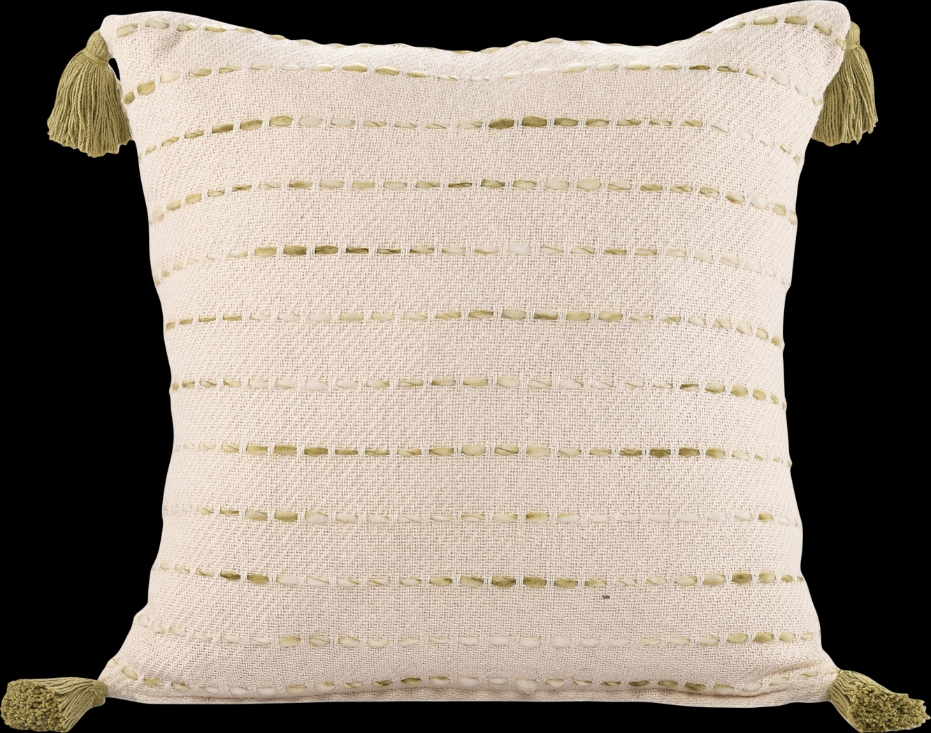 Dorath Olive Green Pillow, Set of 2 - Thumbnail - Image 3