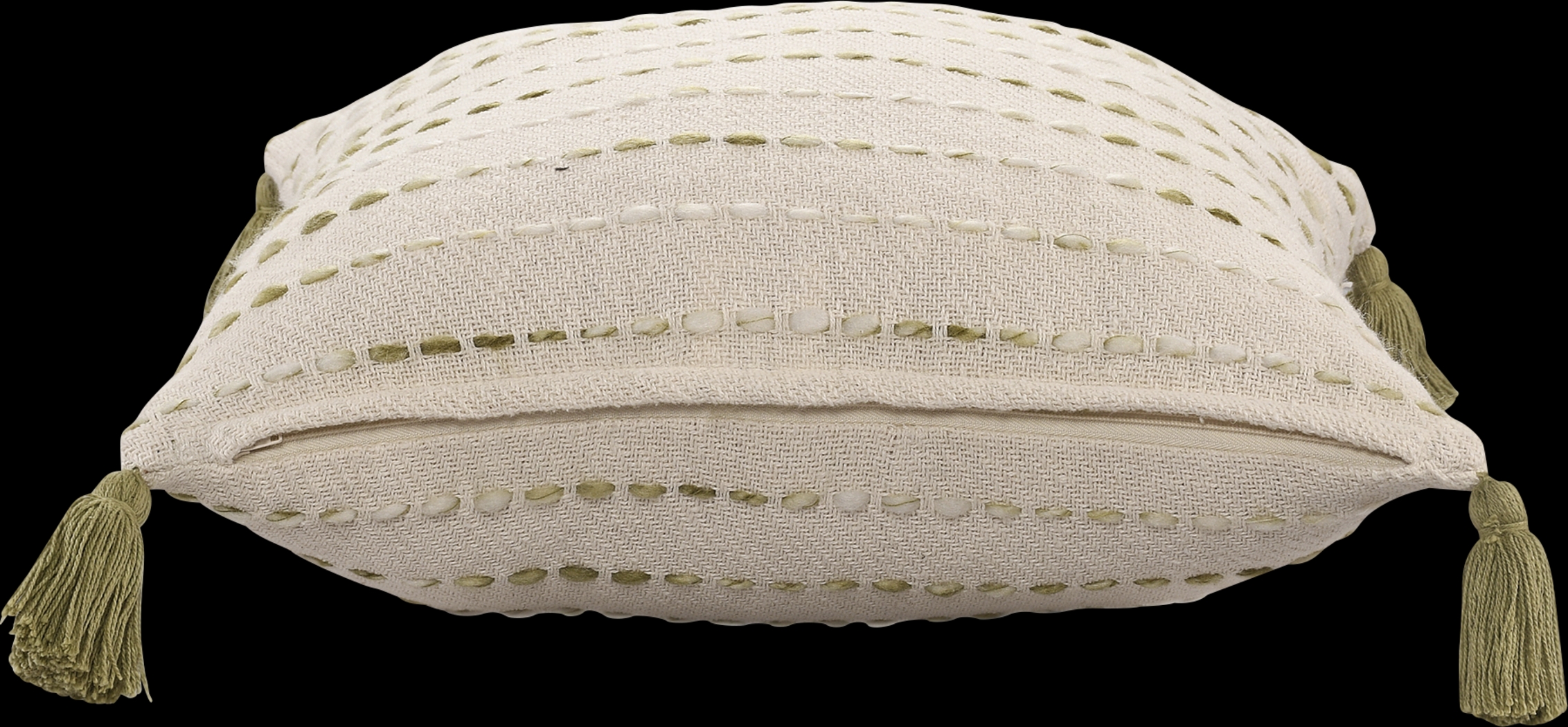 Dorath Olive Green Pillow, Set of 2 - Thumbnail - Image 4