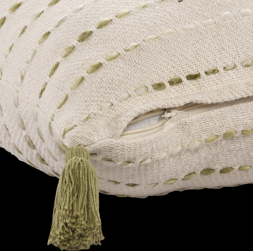 Dorath Olive Green Pillow, Set of 2 - Thumbnail - Image 5