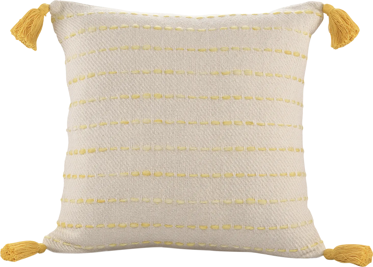 Dorath Yellow Pillow, Set of 2 - Thumbnail - Image 5