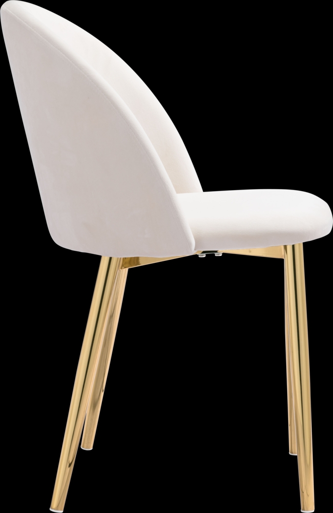 Dordine Beige Side Chair, Set of 2 - Thumbnail - Image 3