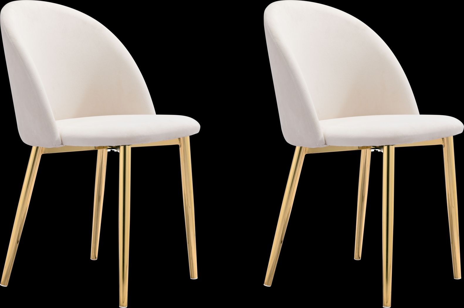 Dordine Beige Side Chair, Set of 2 - Thumbnail - Image 1