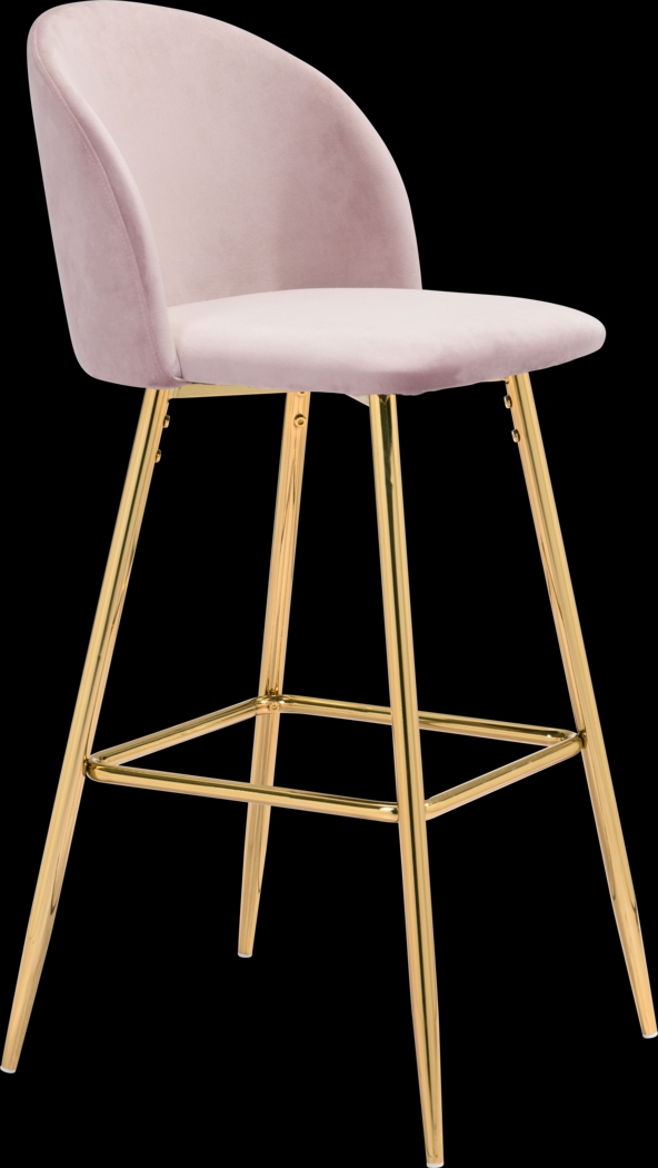 Dordine Pink Barstool - Thumbnail - Image 1