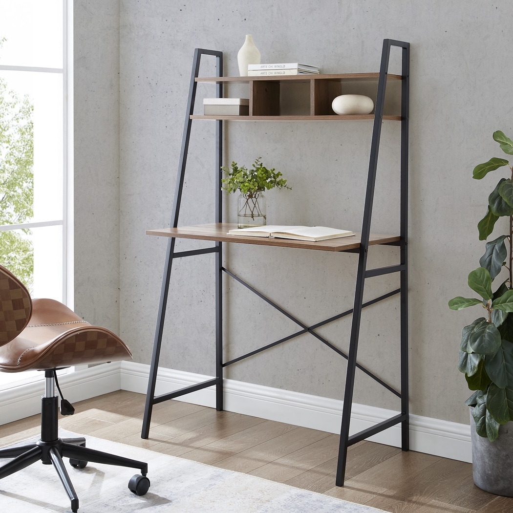 Dorella Brown Desk - Thumbnail - Image 4