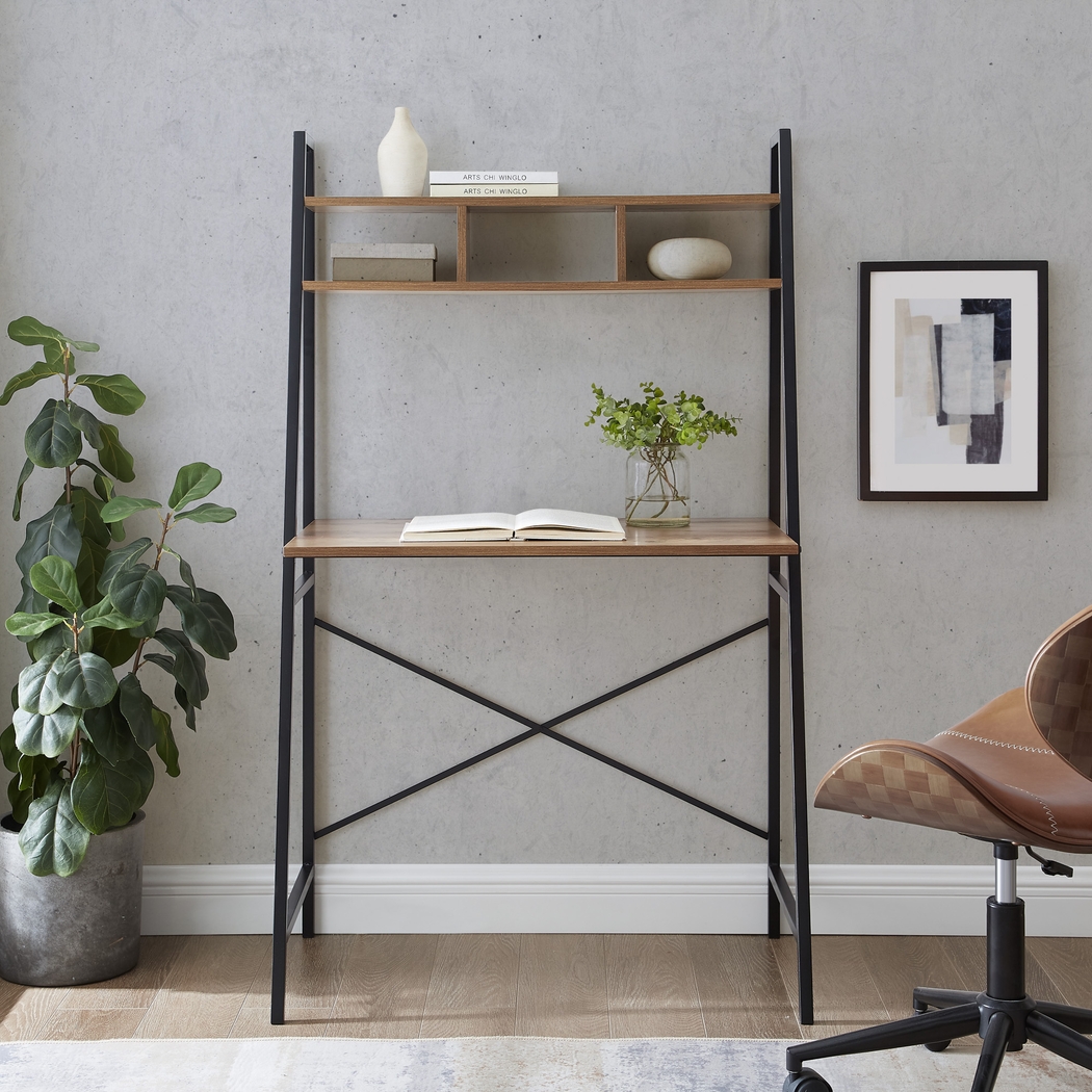 Dorella Brown Desk - Thumbnail - Image 5