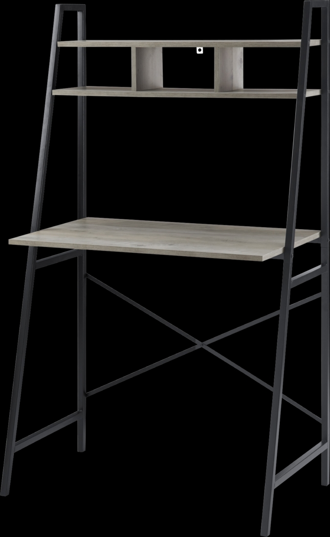 Dorella Gray Desk - Thumbnail - Image 2