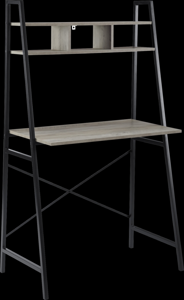 Dorella Gray Desk - Thumbnail - Image 1