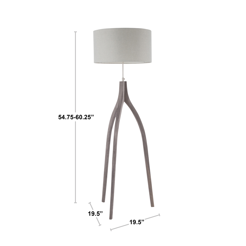 Dorino Black Floor Lamp - Thumbnail - Image 11