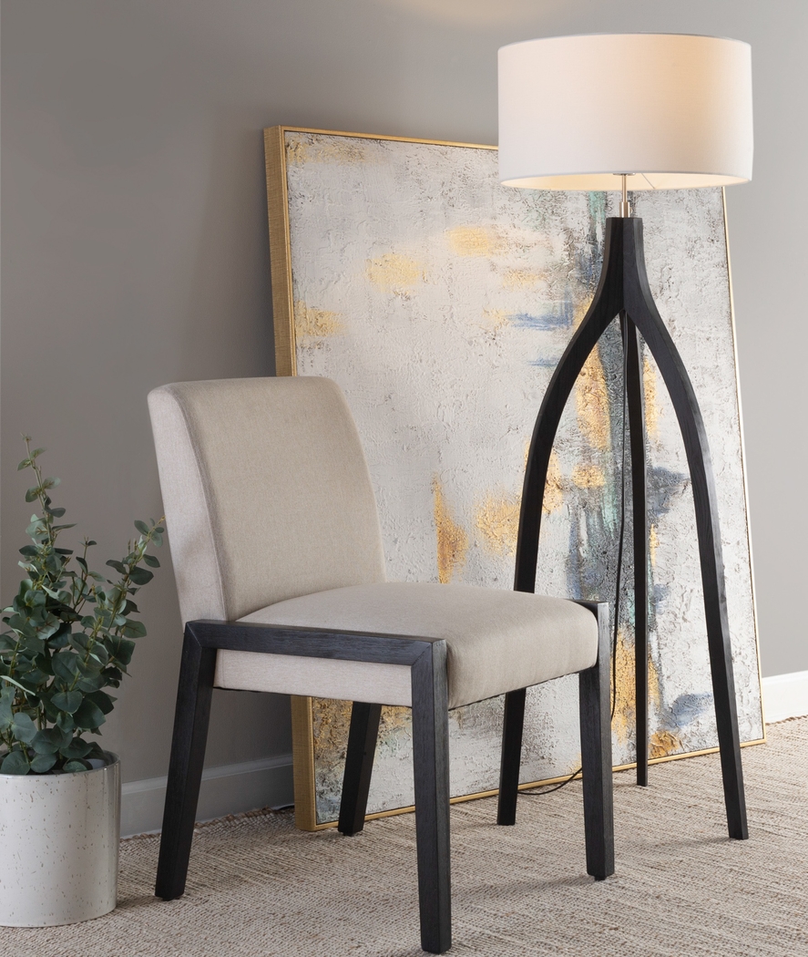Dorino Black Floor Lamp - Thumbnail - Image 3