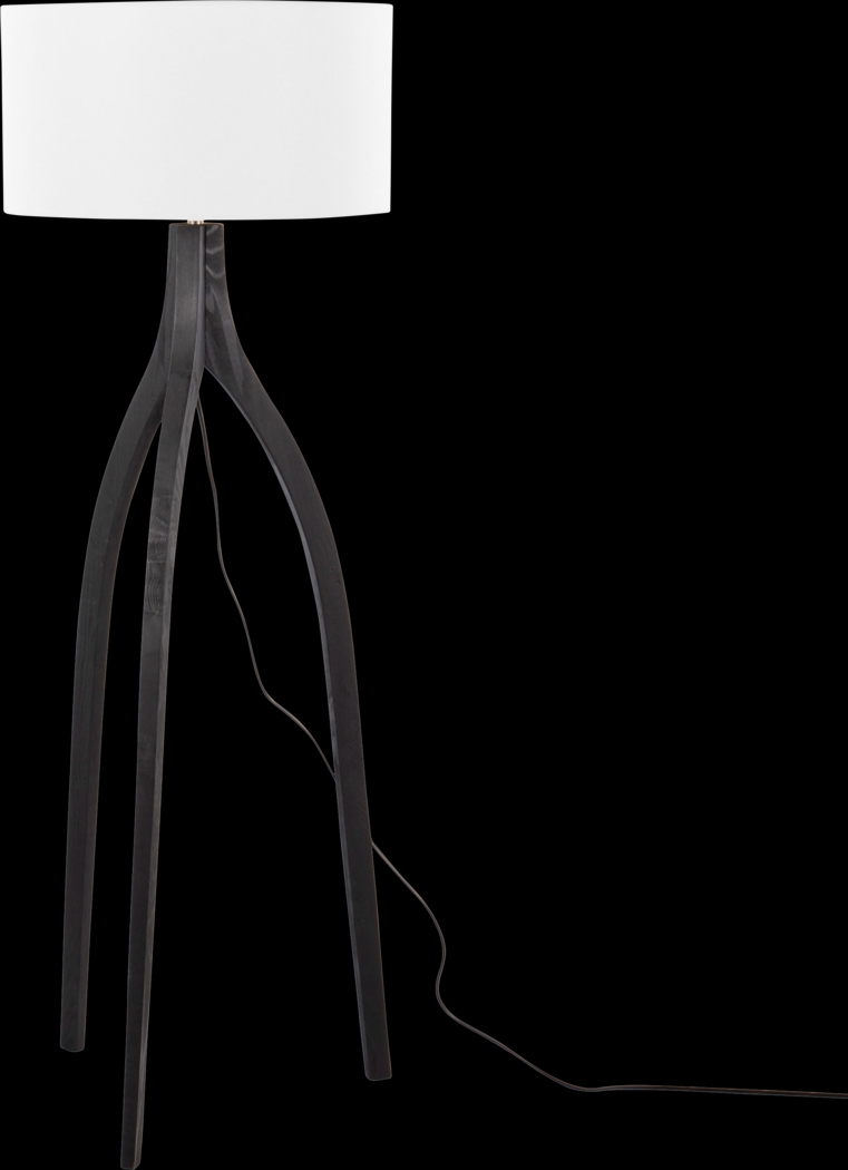 Dorino Black Floor Lamp - Thumbnail - Image 7