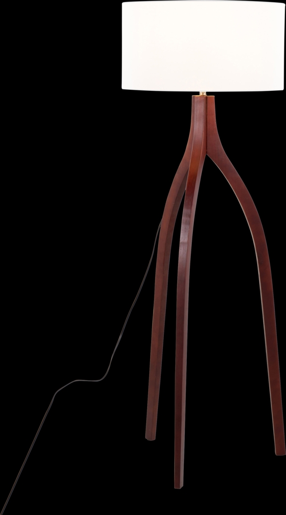 Dorino Brown Floor Lamp - Thumbnail - Image 4