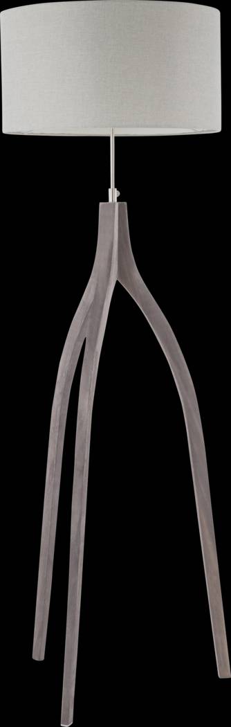 Dorino Gray Floor Lamp - Thumbnail - Image 1