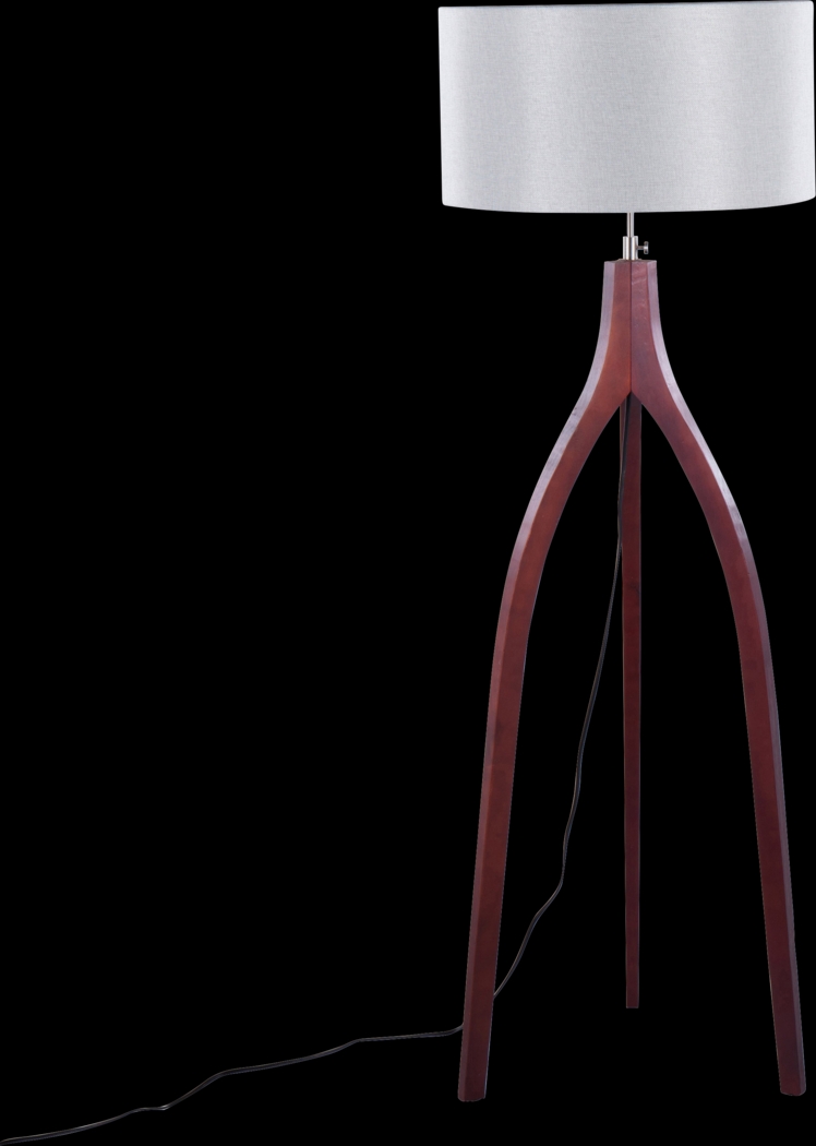 Dorino Walnut Floor Lamp - Thumbnail - Image 5