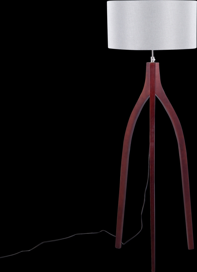 Dorino Walnut Floor Lamp - Thumbnail - Image 6