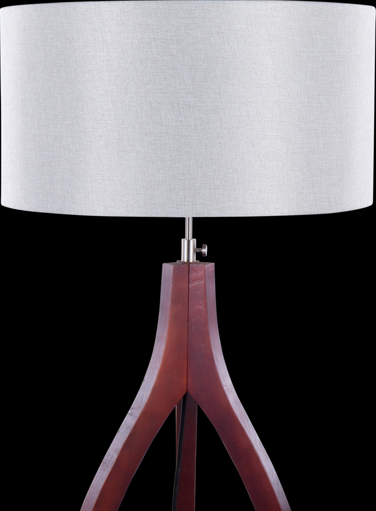 Dorino Walnut Floor Lamp - Thumbnail - Image 7