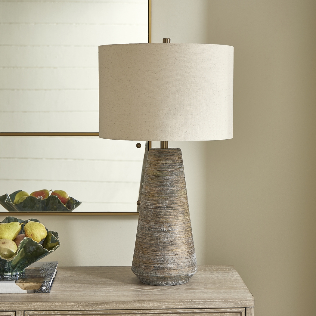 Doriyan Beige Lamp - Thumbnail - Image 2