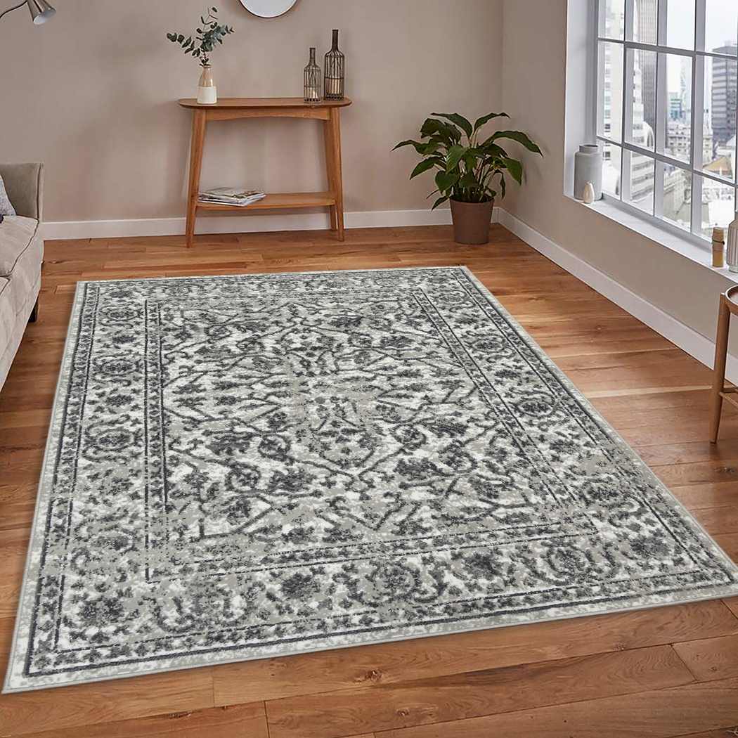Alagate Gray 7'10 x 7'10 Rug - Thumbnail - Image 2