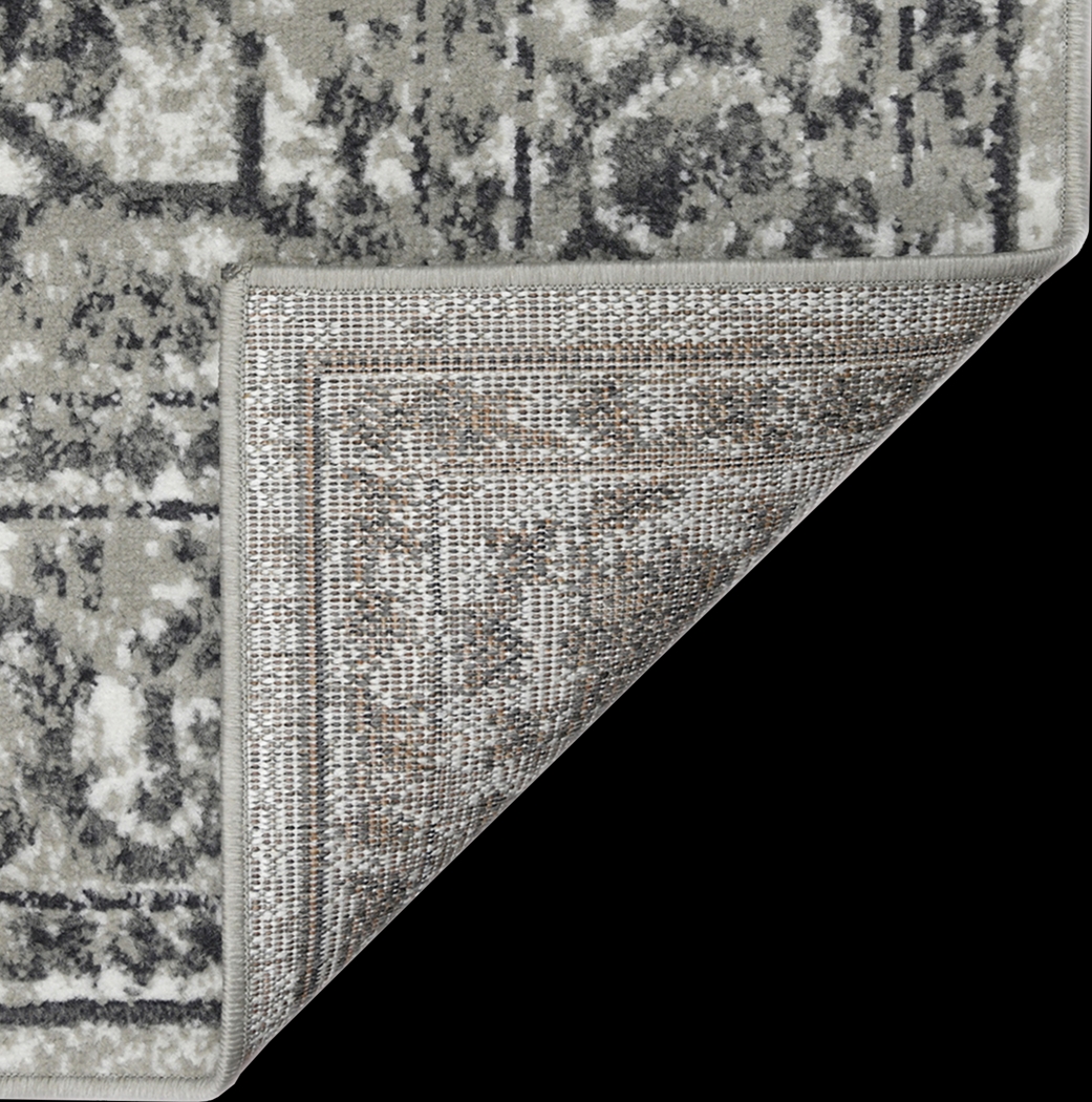 Alagate Gray 7'10 x 7'10 Rug - Thumbnail - Image 3