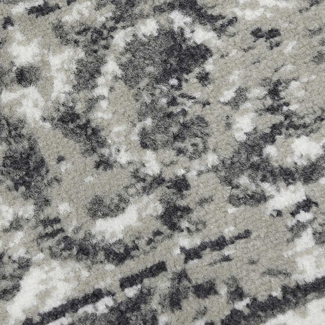 Alagate Gray 7'10 x 7'10 Rug - Thumbnail - Image 4