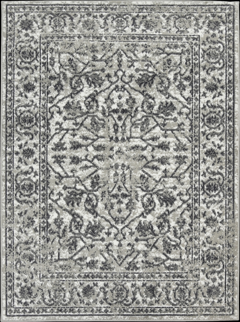 Alagate Gray 7'10 x 7'10 Rug - Thumbnail - Image 1