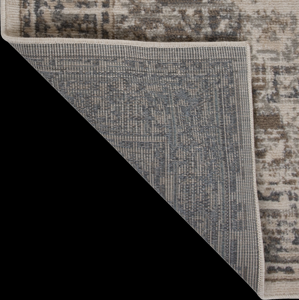 Dorlam Beige 6'7 x 9' Rug - Thumbnail - Image 3