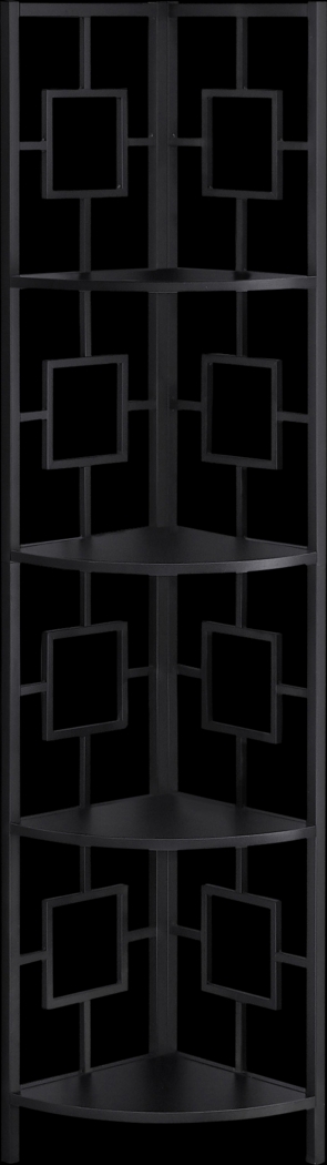 Dorminey Black Bookcase - Thumbnail - Image 1