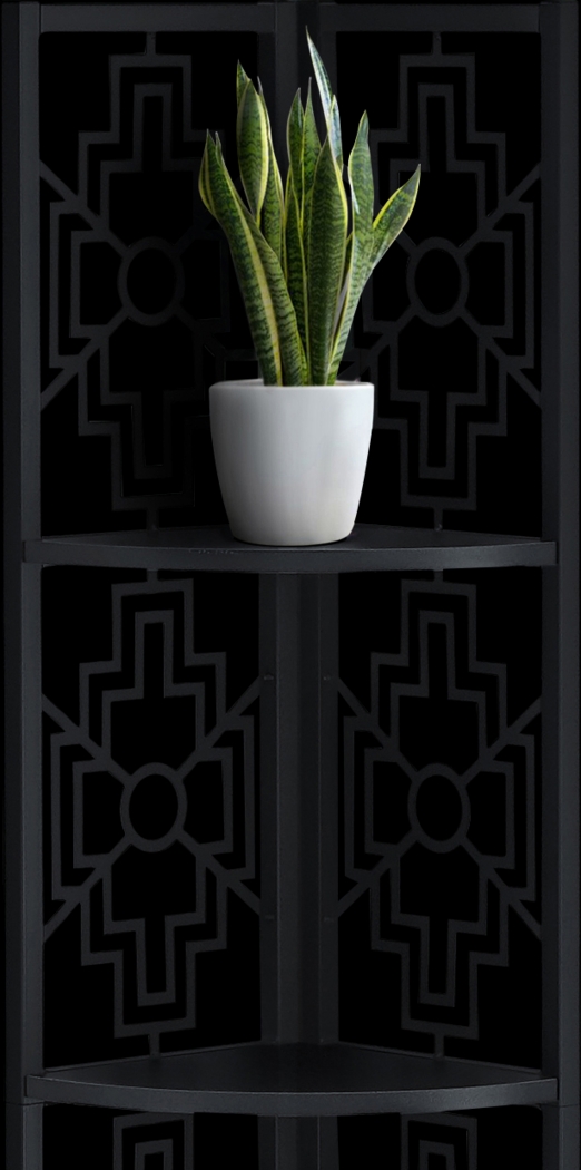 Dorminey Black Bookcase - Thumbnail - Image 2