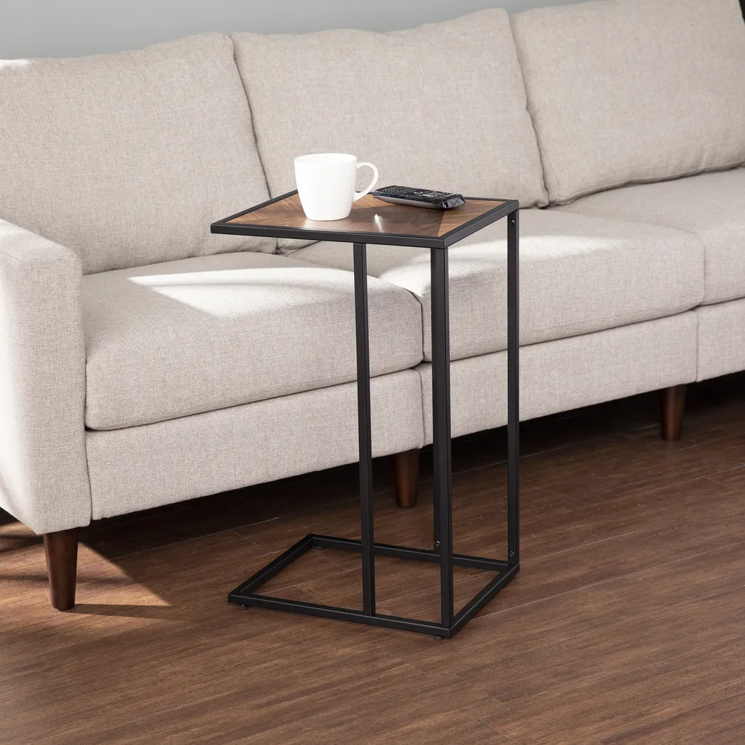 Dorotha Walnut Accent Table - Thumbnail - Image 3