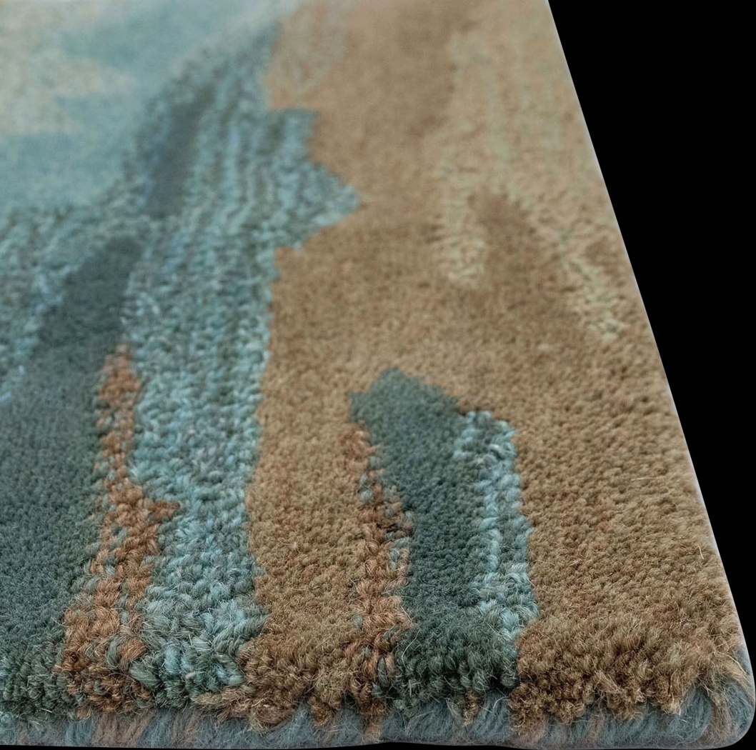 Dorra Blue 5 ' x 7'6 Rug - Thumbnail - Image 3